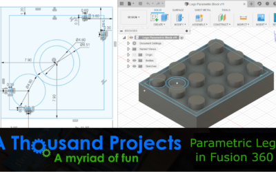 Parametric Lego Fusion 360